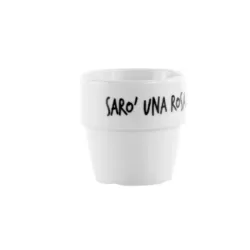 Mug Ml.0,15 Graffiti - Saro una rosa da grande - Weissestal