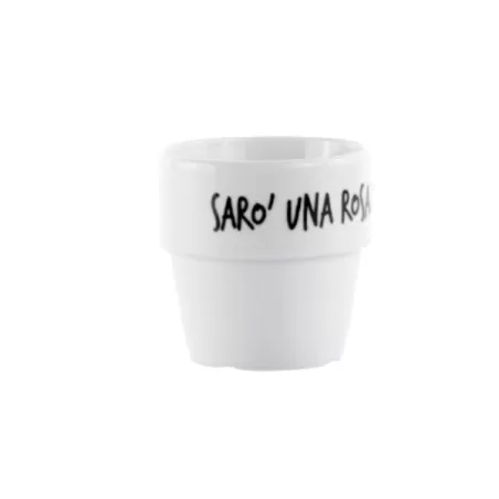 Mug Ml.0,15 Graffiti - Saro una rosa da grande - Weissestal