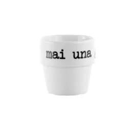 Mug Ml.0,15 Graffiti - Mai una gioia - Weissestal
