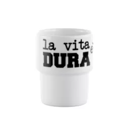 Mug Ml.0,30 Graffiti - La vita e dura - Weissestal