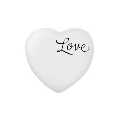 Piatto cuore Cm.17 Graffiti - Love - Weissestal