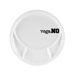 Piatto Hamburger Cm.27 Graffiti - VegaNo - Weissestal