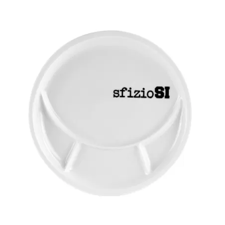 Piatto Hamburger Cm.27 Graffiti - SfizioSI - Weissestal