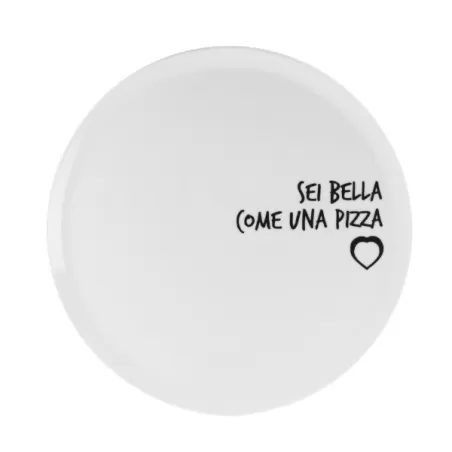 Piatto Pizza Cm.33 Graffiti - Sei bella come una pizza - Weissestal