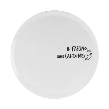 Piatto Pizza Cm.33 Graffiti - Il fascino del masCALZONE - Weissestal