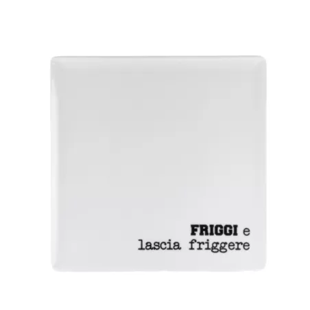 Piatto Quadro Cm.25,5 Graffiti - Friggi e lascia friggere - Weissestal