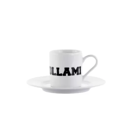 Tazza Caffe con piatto Graffiti - Mollami - Weissestal