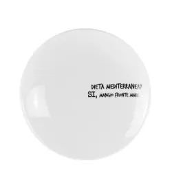 Pasta bowl Cm.30 Graffiti - Dieta mediterranea? Sì, mangio fronte mare - Weissestal