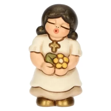 Bimba Prima Comunione/Cresima in ceramica - Thun