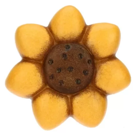 Magnete con girasole in ceramica Country - Thun