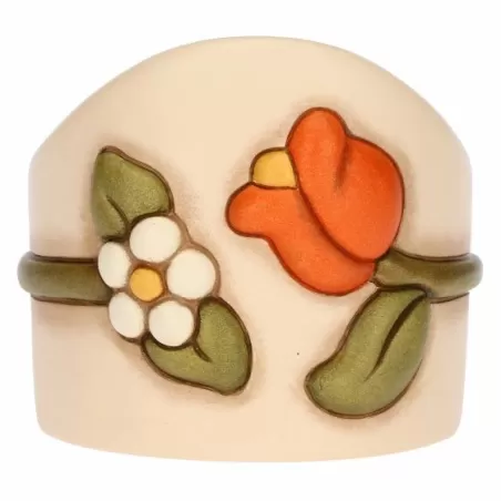 Portabicchieri singolo in ceramica Country - Thun