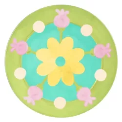 Sottopentola rotondo in ceramica e sughero Florianne primavera - Thun