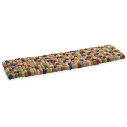 Tablerunner "Lana nepalese multicolor" Cm.84x21 - Cilio