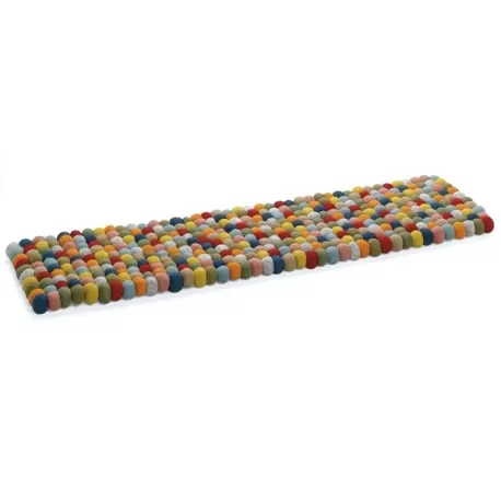 Tablerunner "Lana nepalese multicolor" Cm.84x21 - Cilio