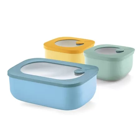 Set 3 contenitori  alti store&plus multicolor - Guzzini