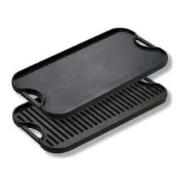 Piastra Griglia reversibile Cm.50,8x26,67 - Lodge