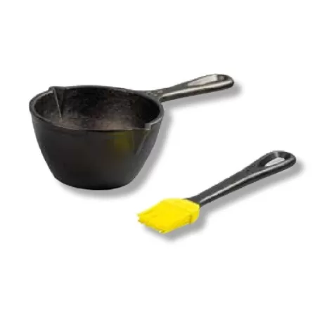 Casseruolina con penmnello Cm.23,65x13,8Øx6,5 - Lodge