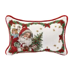 Toy's Fantasy Cuscino reversibile gobelin, Babbo Natale - Villeroy & Boch