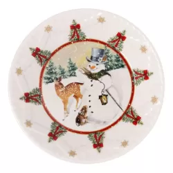 Toy's Fantasy Ciotola piccola pupazzo di neve con animali - Villeroy & Boch