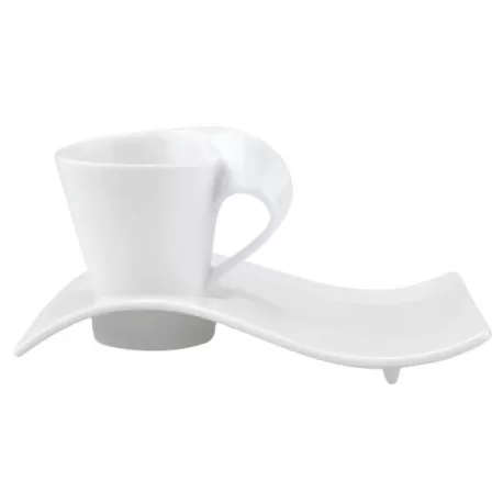 NewWave Caffe Tazza espresso con piatto 2 pezzi - Villeroy & Boch