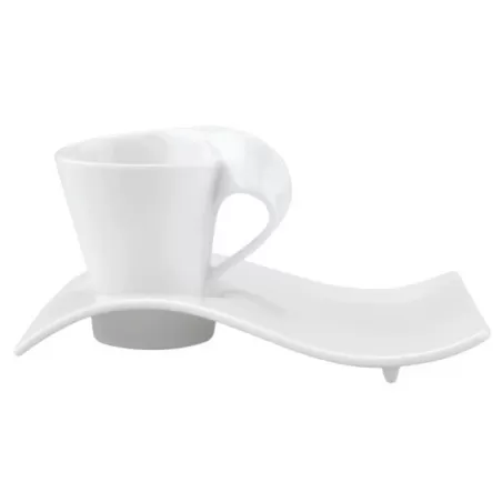 NewWave Caffe Tazza espresso con piatto 2 pezzi - Villeroy & Boch