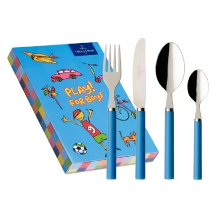 Play! for boys Posate bambini 4 pezzi - Villeroy & Boch