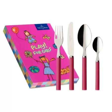 Play! for girls Posate bambini 4 pezzi - Villeroy & Boch