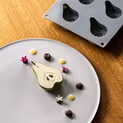 Stampo in silicone Half Pear by Davide Oldani HO.RE.CA. Eureka! - Pavoni 2