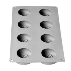 Stampo in silicone Half Apple by Davide Oldani HO.RE.CA. Eureka! - Pavoni