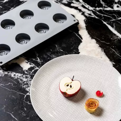 Stampo in silicone Half Apple by Davide Oldani HO.RE.CA. Eureka! - Pavoni