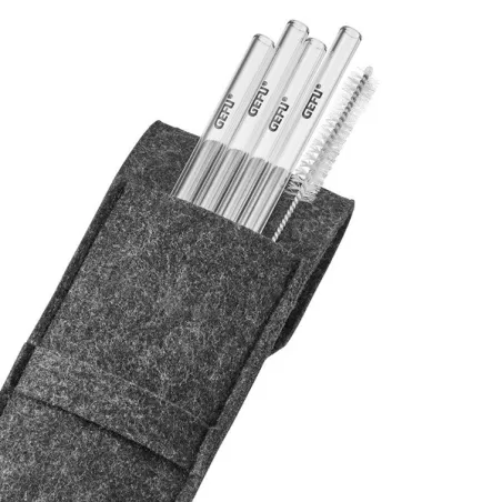 Cannuccia di vetro future, Cm. 18 - Gefu