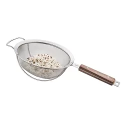 Colino con manico di legno passo, Cm. 20 - Gefu