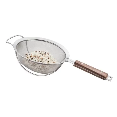 Colino con manico di legno passo, Cm. 20 - Gefu