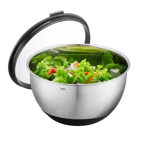 Ciotola in acciaio inox muovo, Cm. 24 - Gefu