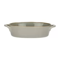 Concerto grigio perla, Teglia Cm. 31x17,3x7 - Rose & Tulipani