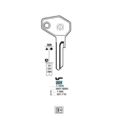 Chiave auto, Zadi - ZD7 - Silca