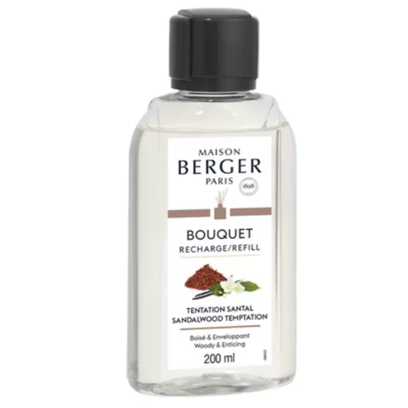 Ricarica Bouquet Tentation Santal / Tentazione di Sandalo 200 ml. - Lampe Berger - Lampe Berger