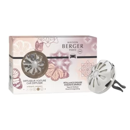 Profumatore per Auto Lilly Pétillance Exquise / Squisita Purezza - Lampe Berger