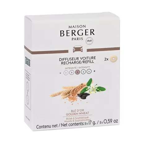 Ricarica in ceramica per Auto Blé dOr / Grano dorato - Lampe Berger