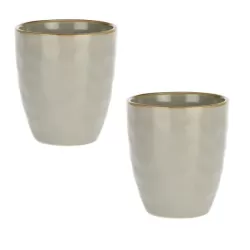 Concerto grigio perla, Set 2 bicchieri acqua 330 Cc. - Rose & Tulipani