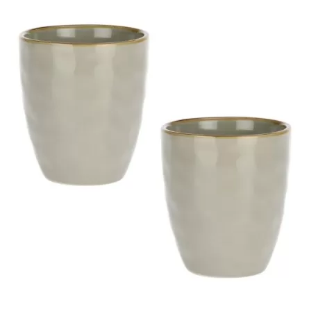 Concerto grigio perla, Set 2 bicchieri acqua 330 Cc. - Rose & Tulipani