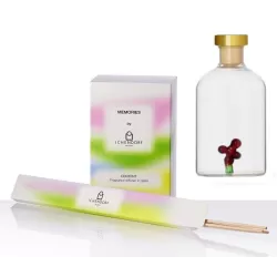 Memories, Profumatori + fragranza, Profumatore bacche 250 ml + fragranza oriente + bastoncini - Ichendorf
