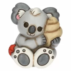 Koala Sydney con conchiglia in ceramica, piccolo - Thun