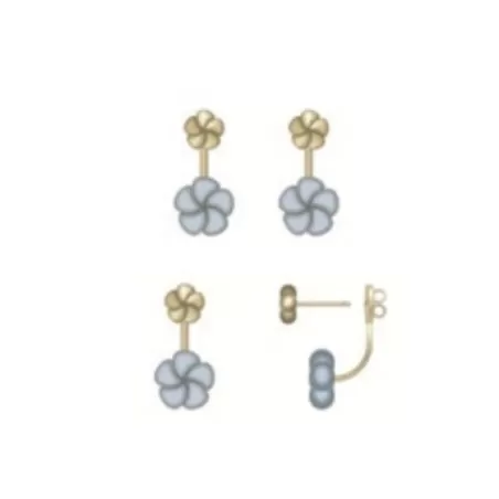 Orecchini piercing fiore - Thun