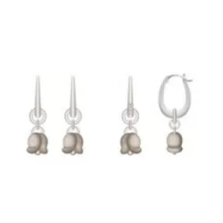 Orecchini cerchio con tulipano - Thun