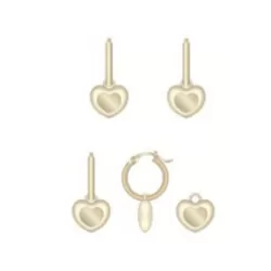 Orecchini cerchio cuore - Thun