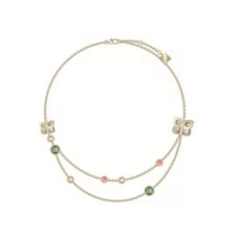 Collana due catene con farfalla Leyla - Thun