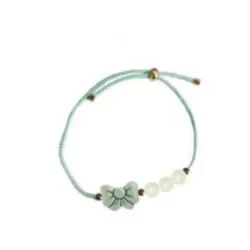 Bracciale con fiocco verde - Thun