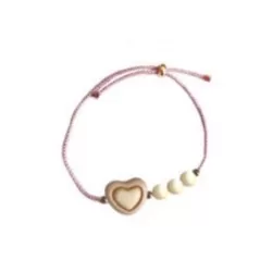 Bracciale con cuore rosa - Thun