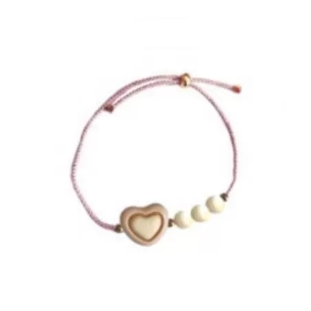 Bracciale con cuore rosa - Thun